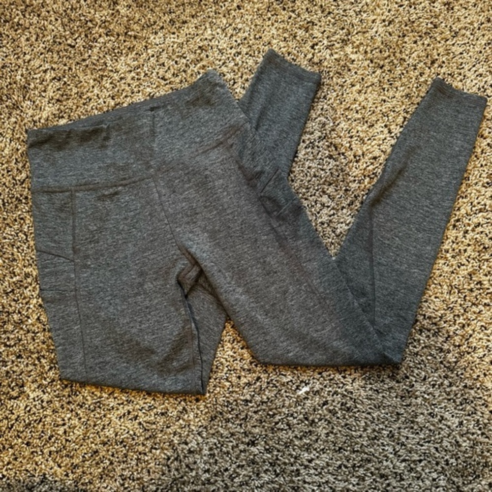 Abercrombie and fitch grey leggings size xxs